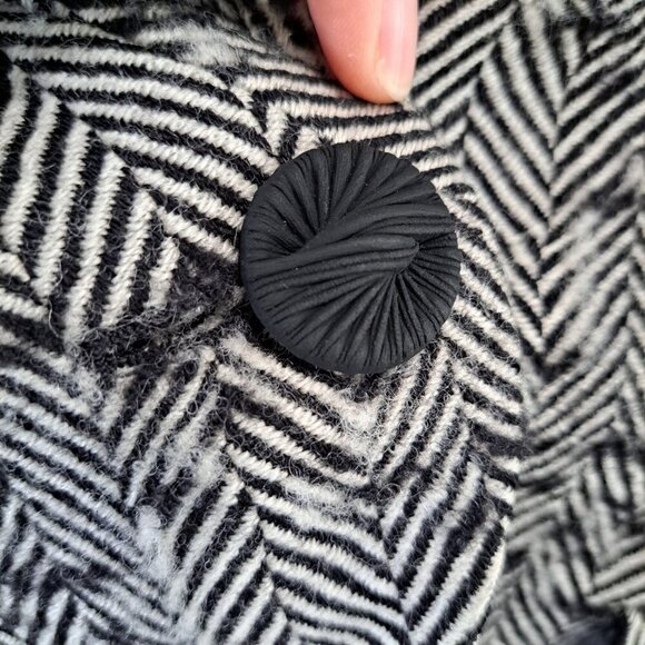 J'Envie Women's Size 6 Wool Blazer Jacket Cropped Lined Career Preppy - Picture 4 of 11